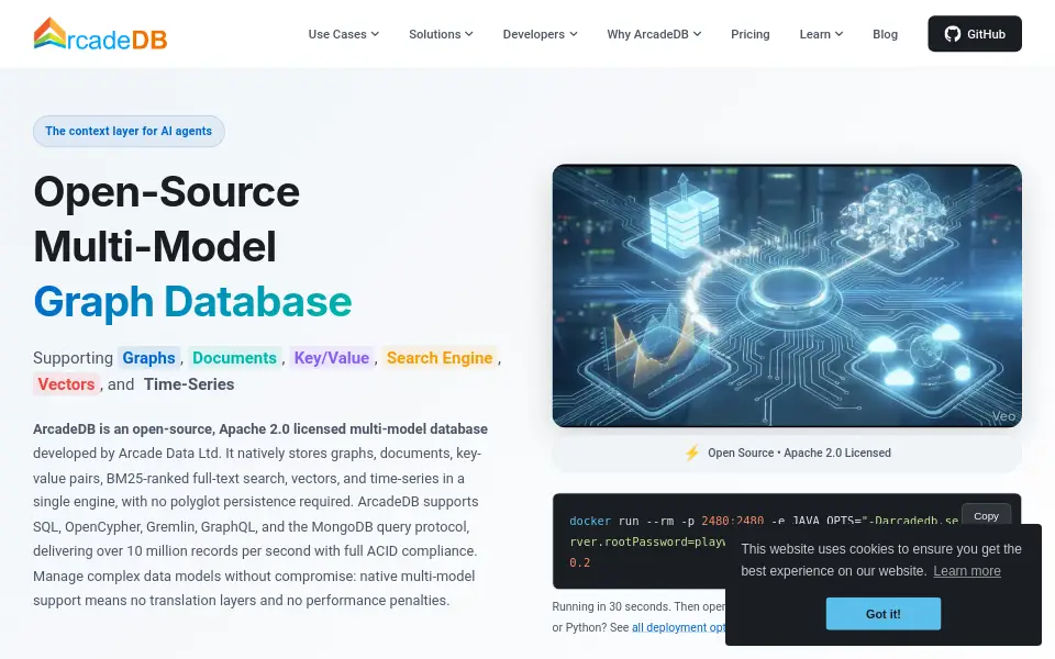 Aperçu de arcadedb