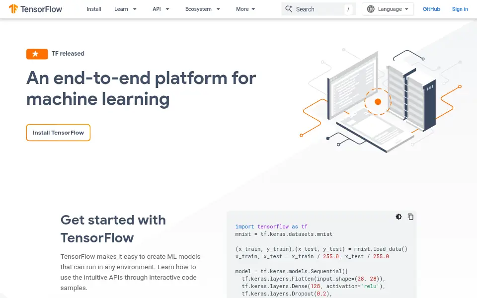 Aperçu de TensorFlow