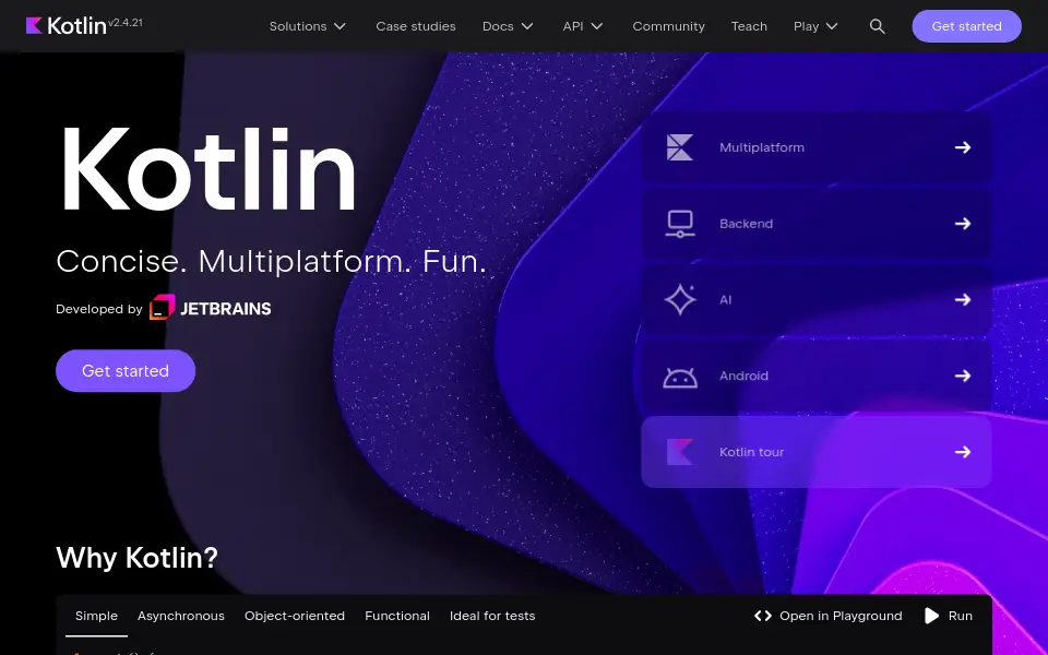 Aperçu de kotlin