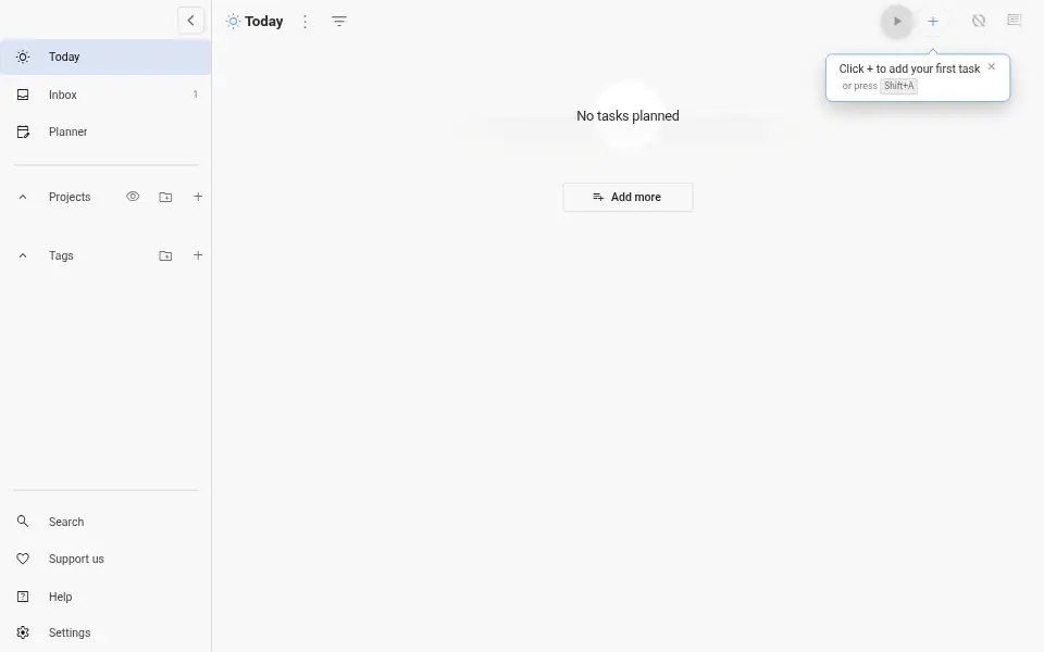 Aperçu de super-productivity