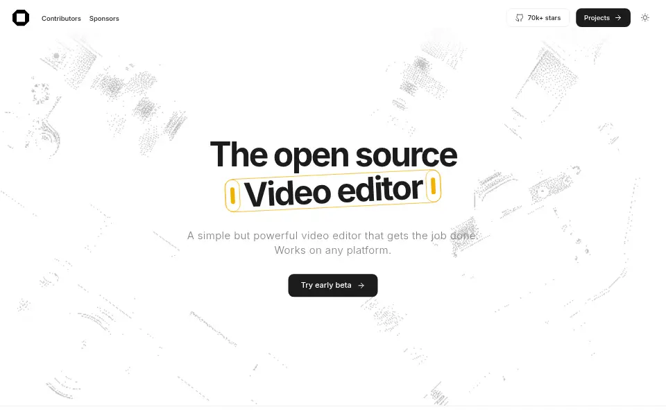 Aperçu de OpenCut