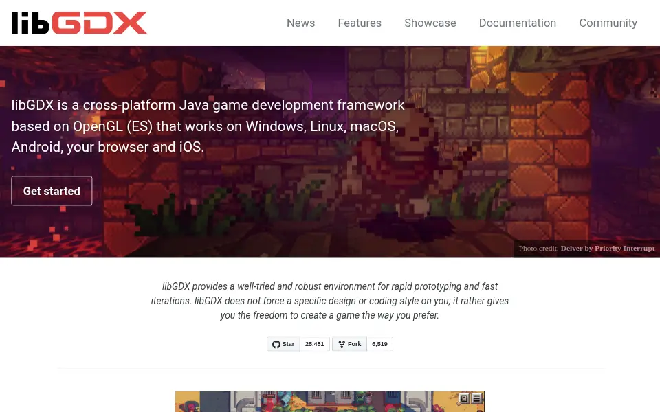 Aperçu de libGDX