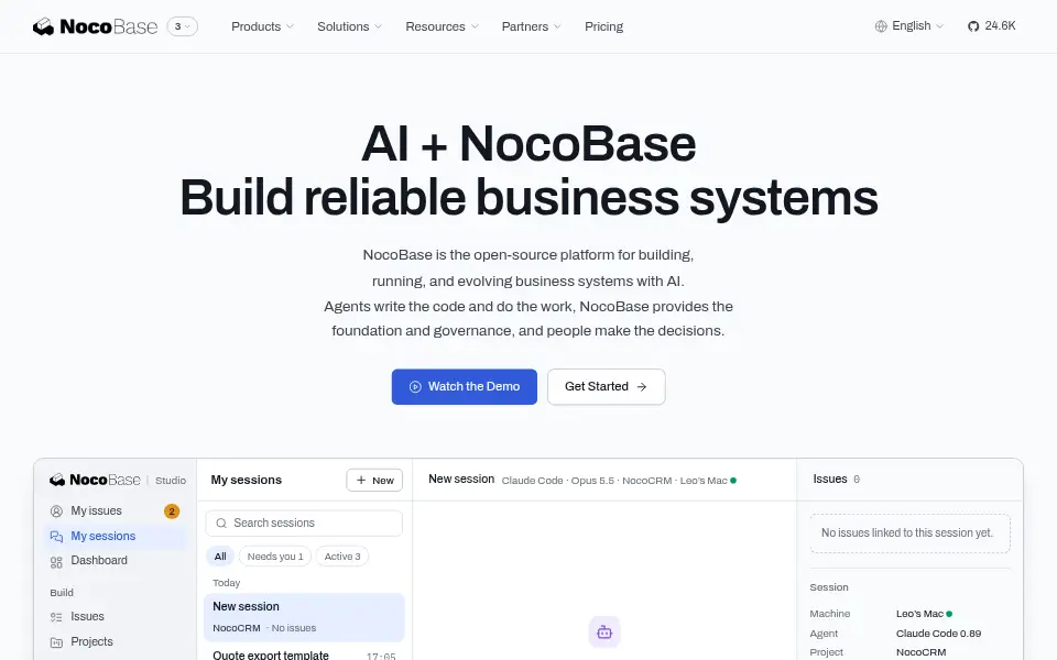 Aperçu de NocoBase