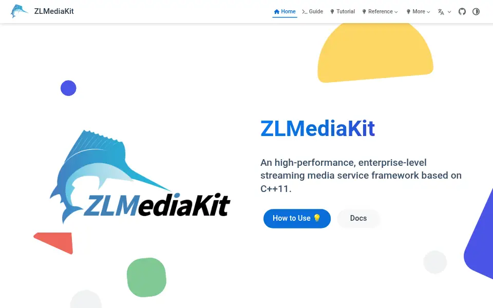 Aperçu de ZLMediaKit