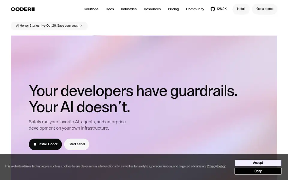 Aperçu de Coder